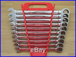 SNAP ON OEXRM flank drive combination ratchet spanners 10mm 19mm