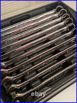 SNAP-ON TOOLS 12-Point Metric Standard Combination 10 Piece Wrench set (USED)