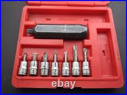 SNAP ON TOOLS IMPACT DRIVER SET with 7 SOCKETS and PIT120 DRIVER