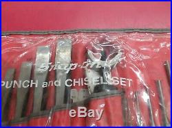 SNAP-ON TOOLS MATCO TOOLS CHISEL AND PUNCH SET 27 pcs IN C2700 KIT BAG kp