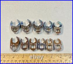 S-K Metric Crowfoot Wrench Set 11 Pc 3/8 Drive 9mm-19mm USA