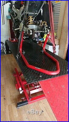 Sealey MC365 Motorcycle/Motorbike Hydraulic Lift/Ramp/Bench 365kg Swap, Part Ex