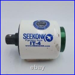 Seekonk IT-4 3/8 Precision Inline Pre-Set Torque Limiter 60-300 in lbs Used
