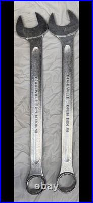 Set of large sizes Stahlwille OPENBOX13 Metric Combination Spanners