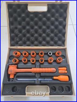 Sibille MS69S RS 1/2 Insulated Socket Set 1000V Nearly Complete Electrician