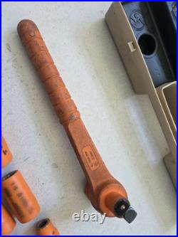 Sibille MS69S RS 1/2 Insulated Socket Set 1000V Nearly Complete Electrician