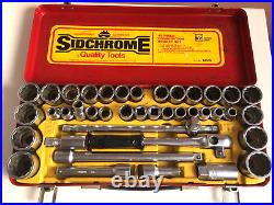 Sidchrome 40 Piece ½ Drive Combination Socket Set Australia Made 14105