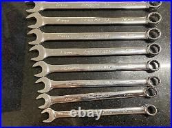 Snap On10 pc 12-Point Metric Flank Drive Combination Wrench Set SOEXM710