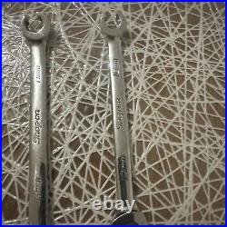 Snap On5 pc Point Metric Double End Flare Nut Wrench Set (14/10 mm) RXFMS606B