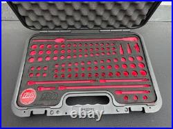 Snap On 100th Anniversary 1/4 Socket Set case and Foam Tray Insert