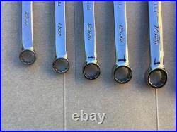 Snap On 10 Piece SOEXM Metric Flank Drive plus 12 Point Combination Wrench