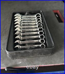 Snap-On 10 pc 12-Point Flank Drive Short Combination Wrench Set (10- 19 mm) Snap-On 10 pc 12-Point Flank Drive Short Combination Wrench Set (10- 19 mm)