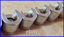 Snap-On 11 Pcs WeatherHead 3/8 Dr Sockets 25/32 to 3/8 Hydraulic fittings USA