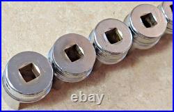 Snap-On 11 Pcs WeatherHead 3/8 Dr Sockets 25/32 to 3/8 Hydraulic fittings USA