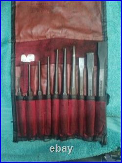 Snap On 11 pc Punch and Chisel Set PPC710BK