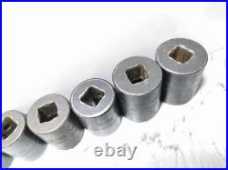 Snap On 11pc 1/2 Drive 6pt Sae Flank Drive Shallow Impact Socket 3/8-1 7159