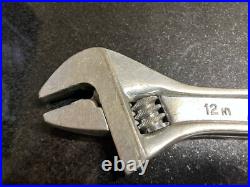 Snap On 12 Adjustable Wrench AD12