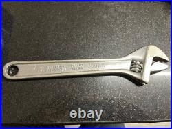 Snap On 12 Adjustable Wrench AD12