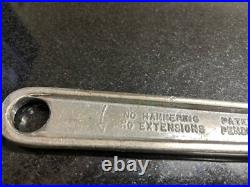 Snap On 12 Adjustable Wrench AD12