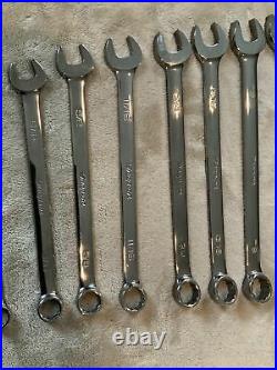 Snap On 12 Pc Combination Wrench Set, Sae, Never Used, Some Scratches