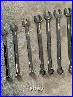 Snap On 12 Pc Combination Wrench Set, Sae, Never Used, Some Scratches