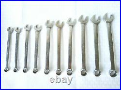 Snap On 12 Point Metric Flank Drive Plus Wrench Set 10-19 mm-Missing 13 mm
