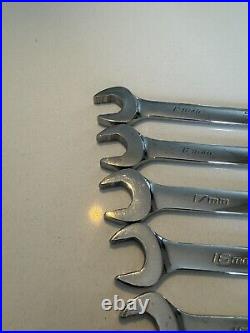 Snap On 12-Point Metric Flank Drive Plus Wrench Set (10-19 mm) Spanner's