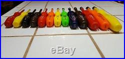 Snap On 13 pc Multi-colored Hard Handle Complete Nut Driver Set 1/8 5/8 NDD