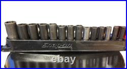 Snap-On 14-Piece 3/8 Deep Impact Socket Set 8mm-24mm with Magnetic Tray Snap-On 14-Piece 3/8 Deep Impact Socket Set 8mm-24mm with Magnetic Tray