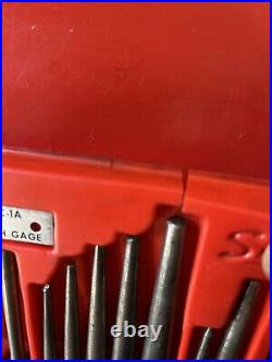 Snap On 15pc Punch and Chisel Set, WithGauge Model PPC715A