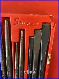 Snap On 15pc Punch and Chisel Set, WithGauge Model PPC715A