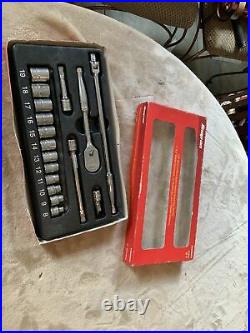 Snap On 17 Pc 3/8 Drive General Service Set, Some Minor Surface Rust