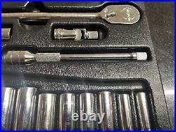 Snap On 17 pc 3/8 Drive Deep 6-Point Metric Starter Set STARTERSET3