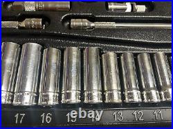 Snap On 17 pc 3/8 Drive Deep 6-Point Metric Starter Set STARTERSET3