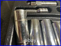 Snap On 17 pc 3/8 Drive Deep 6-Point Metric Starter Set STARTERSET3