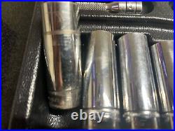 Snap On 17 pc 3/8 Drive Deep 6-Point Metric Starter Set STARTERSET3