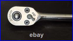 Snap On 1/2 Drive Dual Technology Standard Handle Quick-Release Ratchet SR80A
