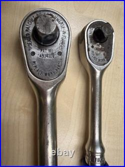 Snap On 1/2 Inch And 3/8 Ratchets