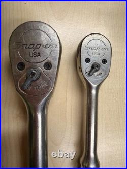 Snap On 1/2 Inch And 3/8 Ratchets