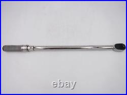 Snap On 1/2 QD3R250 Drive SAE Adjustable Click Torque Wrench Calibrated 9/10/19