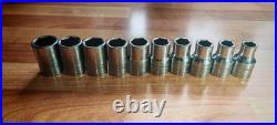 Snap On 1/2 Sockets Twm 10-19mm