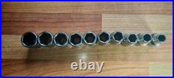 Snap On 1/2 Sockets Twm 10-19mm Snap On 1/2 Sockets Twm 10-19mm