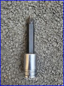 Snap On 1/2 TORX T70 Long Bit Socket Driver K1820. (DAF Trucks diff bung)