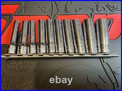 Snap On 1/4 Drive Sea / Imperial Socket Set