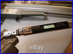 Snap On 1/4 Flex Head Digital Torque Wrench CTECH1R240A 12-240 in/lbs VG