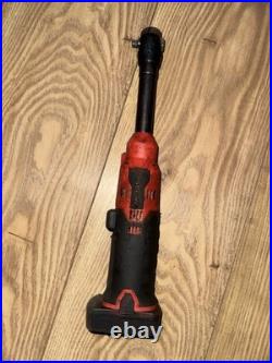 Snap On 1/4 Inch Drive Extended Battery Ratchet Orange (battery not included)