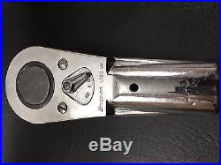Snap On 1 Inch Drive Ratchet Head (l73c) (30 Teeth) With 28 Inch Handle (l53hb)