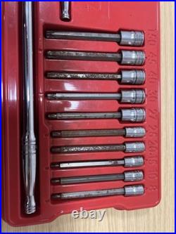 Snap On 221EFTXSET 21pc Long Ratchet Combination Torx Set FLL80 TLL72 FTXB FTXL