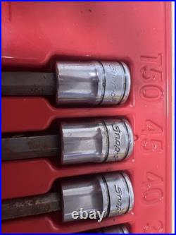 Snap On 221EFTXSET 21pc Long Ratchet Combination Torx Set FLL80 TLL72 FTXB FTXL