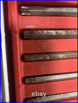 Snap On 221EFTXSET 21pc Long Ratchet Combination Torx Set FLL80 TLL72 FTXB FTXL